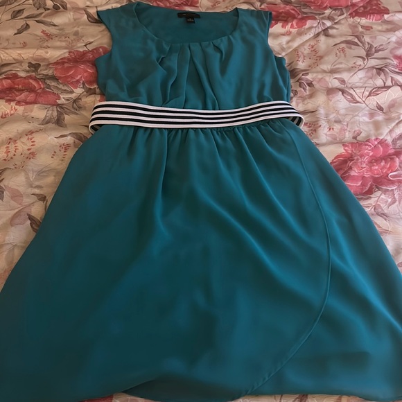 AB Studio Aqua Prom Dress - Picture 6 of 6